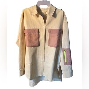 Women’s 12 Lululemon Grid Fleece Hiking Overshirt